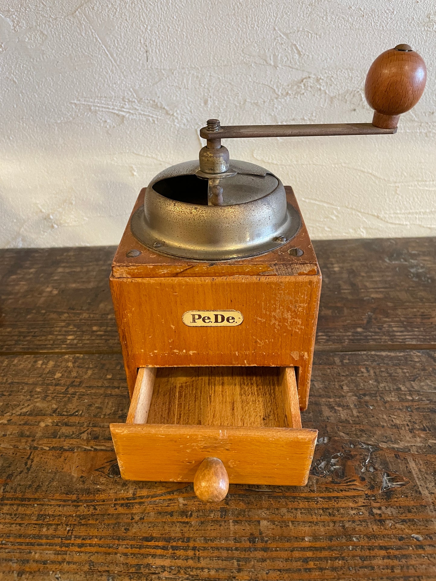 【№ 5】 PeDe wood box coffee mill
