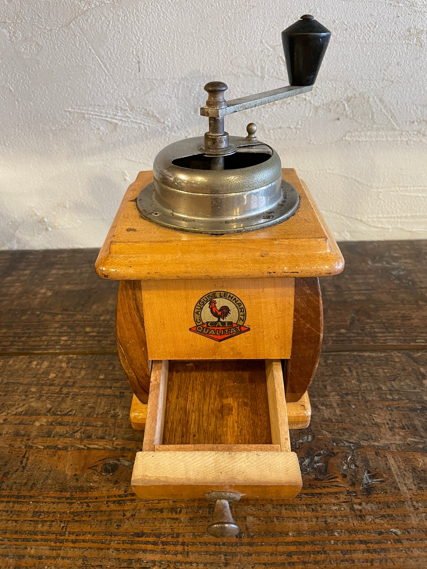 【№ 6】 AUGUST LEHNARTZ wood coffee mill