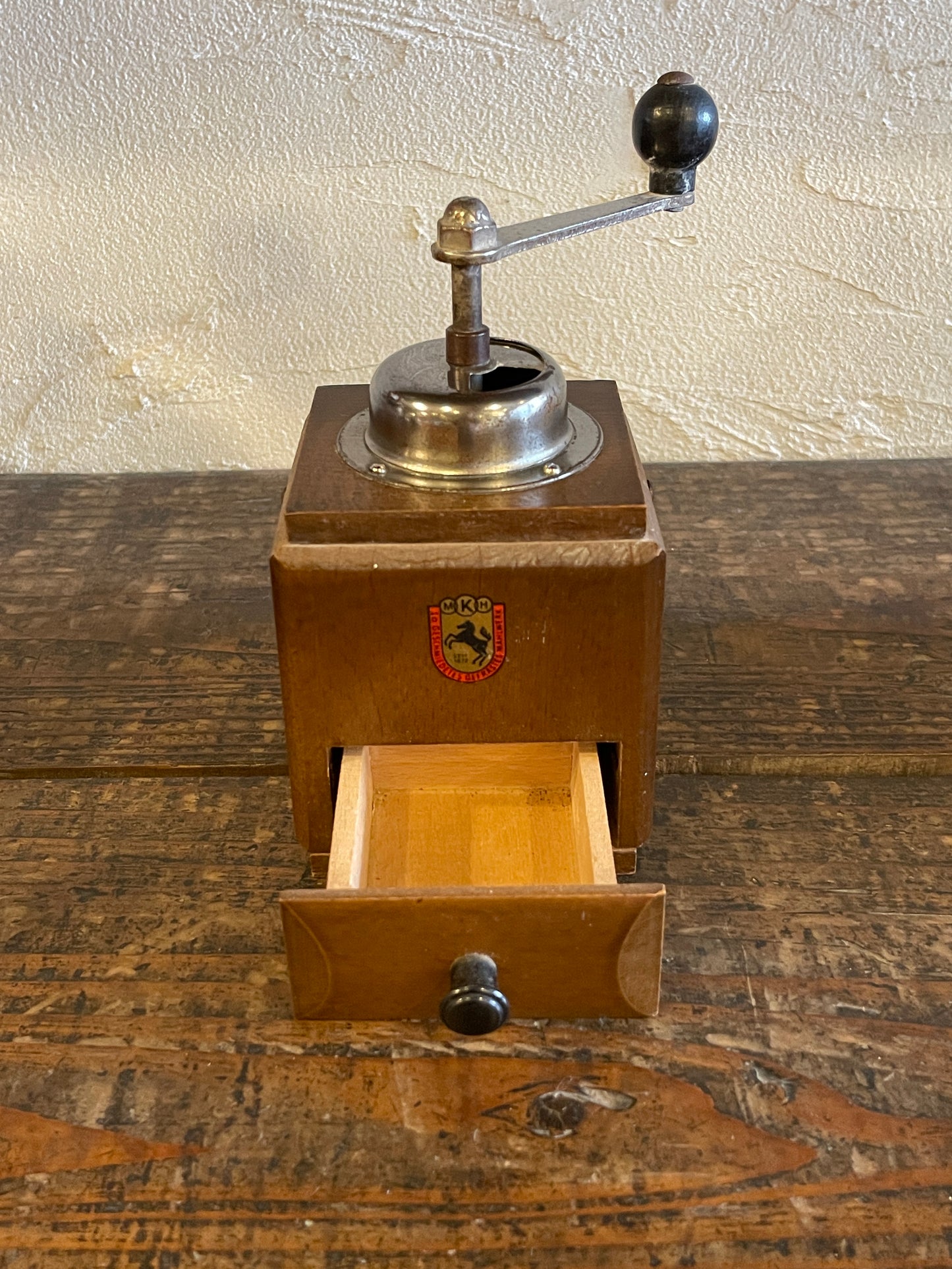 【№ 19】 MKH small wood coffee mill (toy mill)