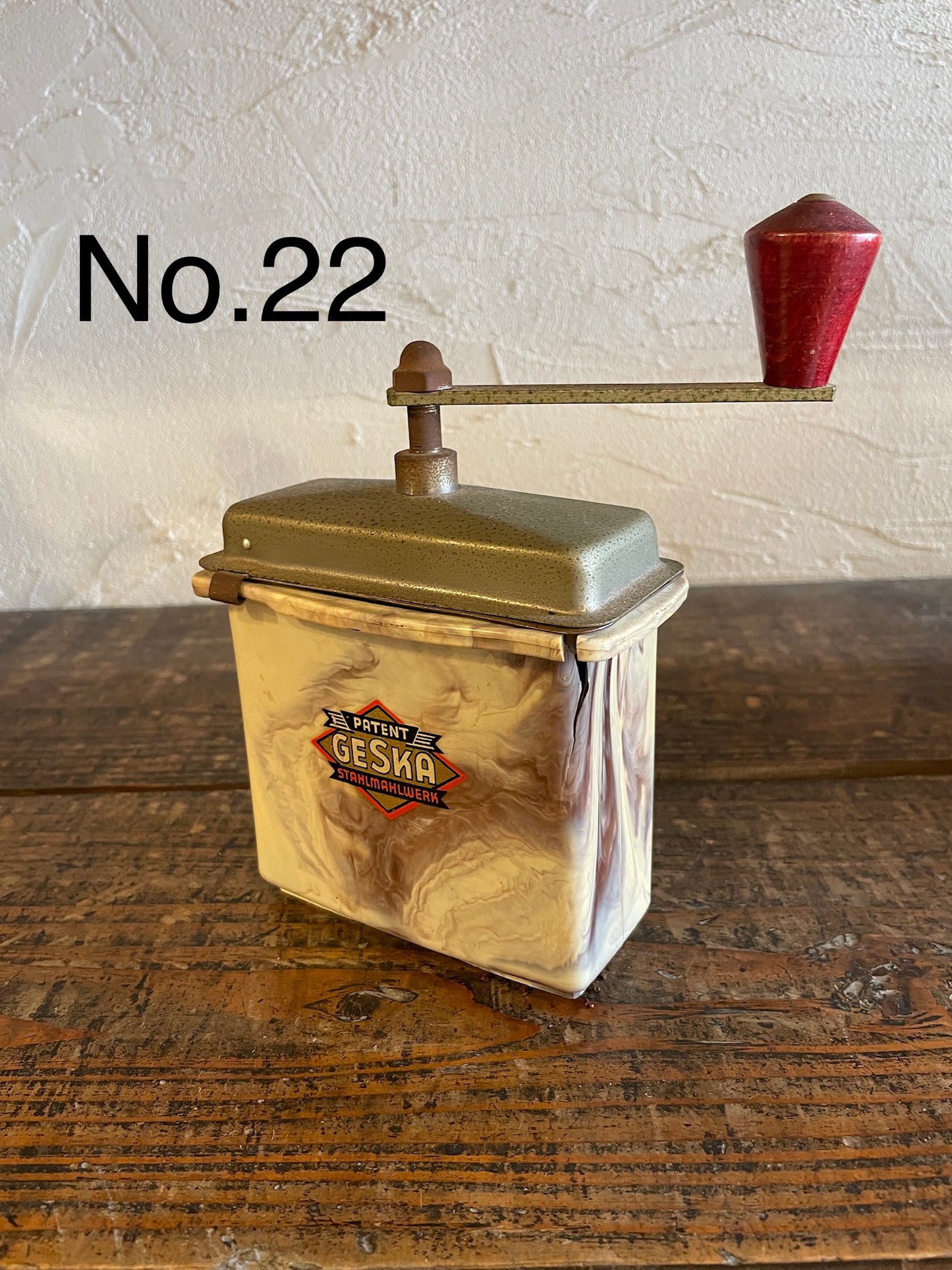 【№ 22】 GESKA coffee mill model "Fortschritt"