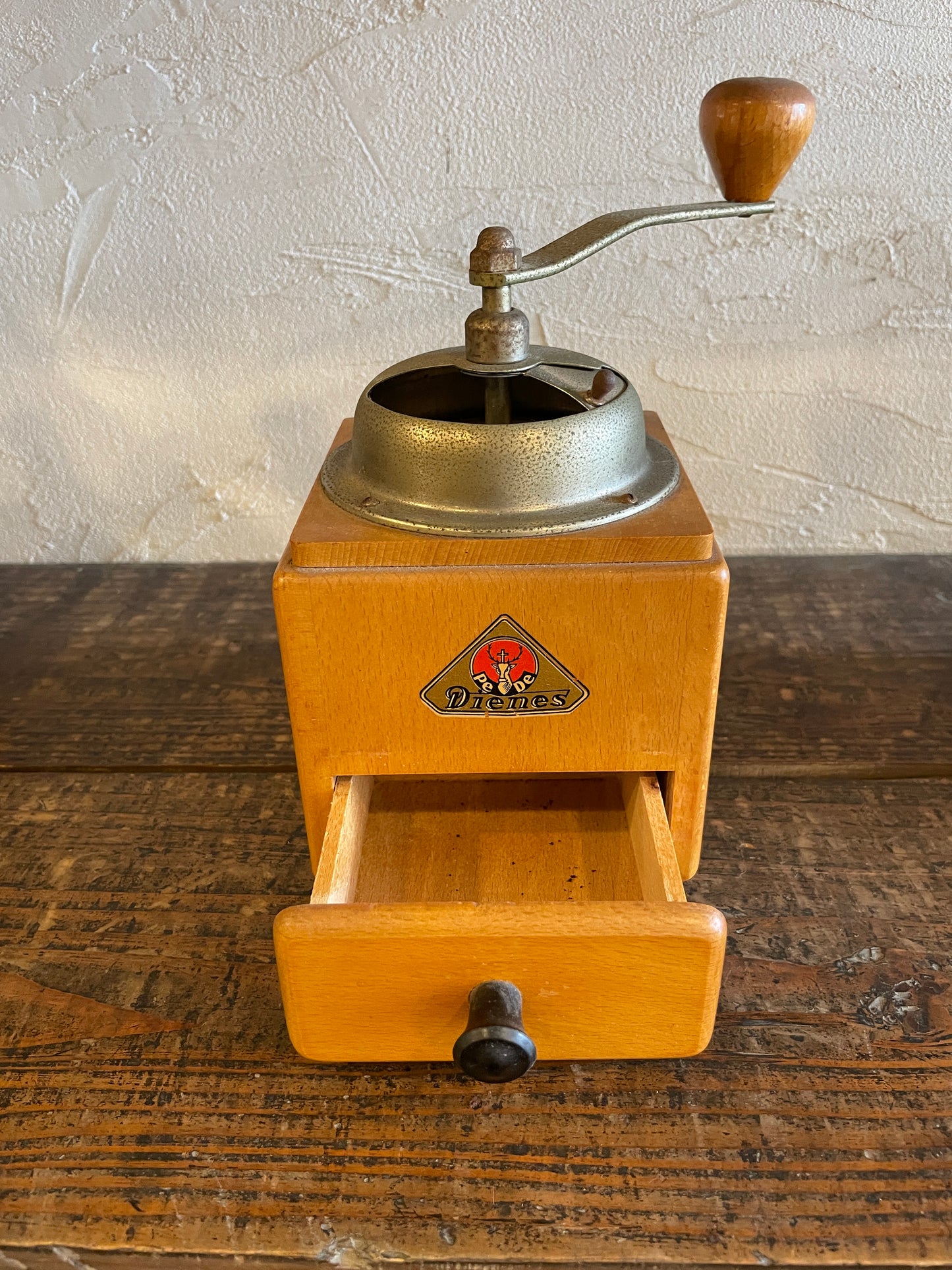 【№ 23】 PeDe wood box coffee mill Nr. 610