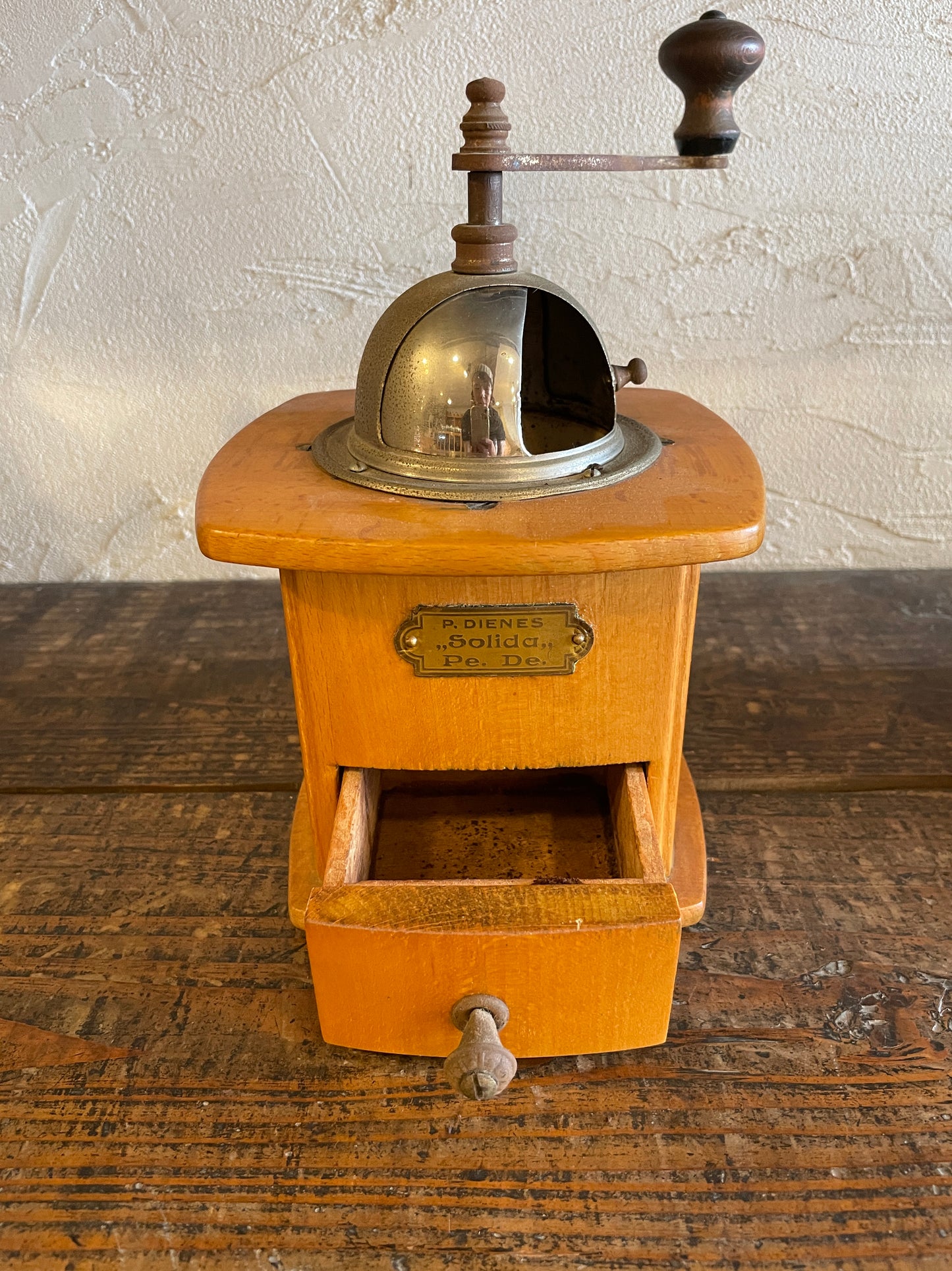 【№ 25】 PeDe wood coffee mill "Solida"
