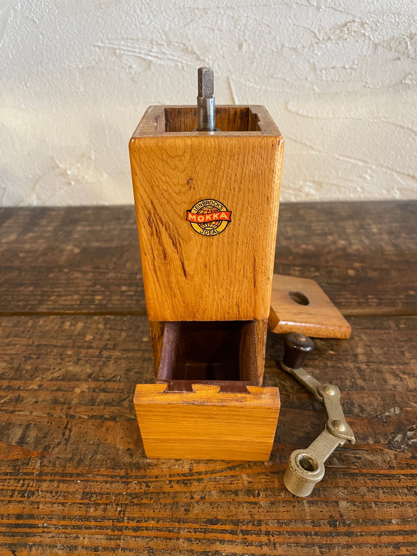 【№ 27】 Leinbrock wood coffee mill Nr.610 "Reisekaffeemuhle"