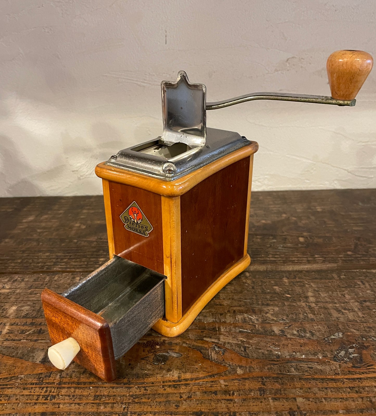 【№ 31】 PeDe wood box coffee mill Nr. 548
