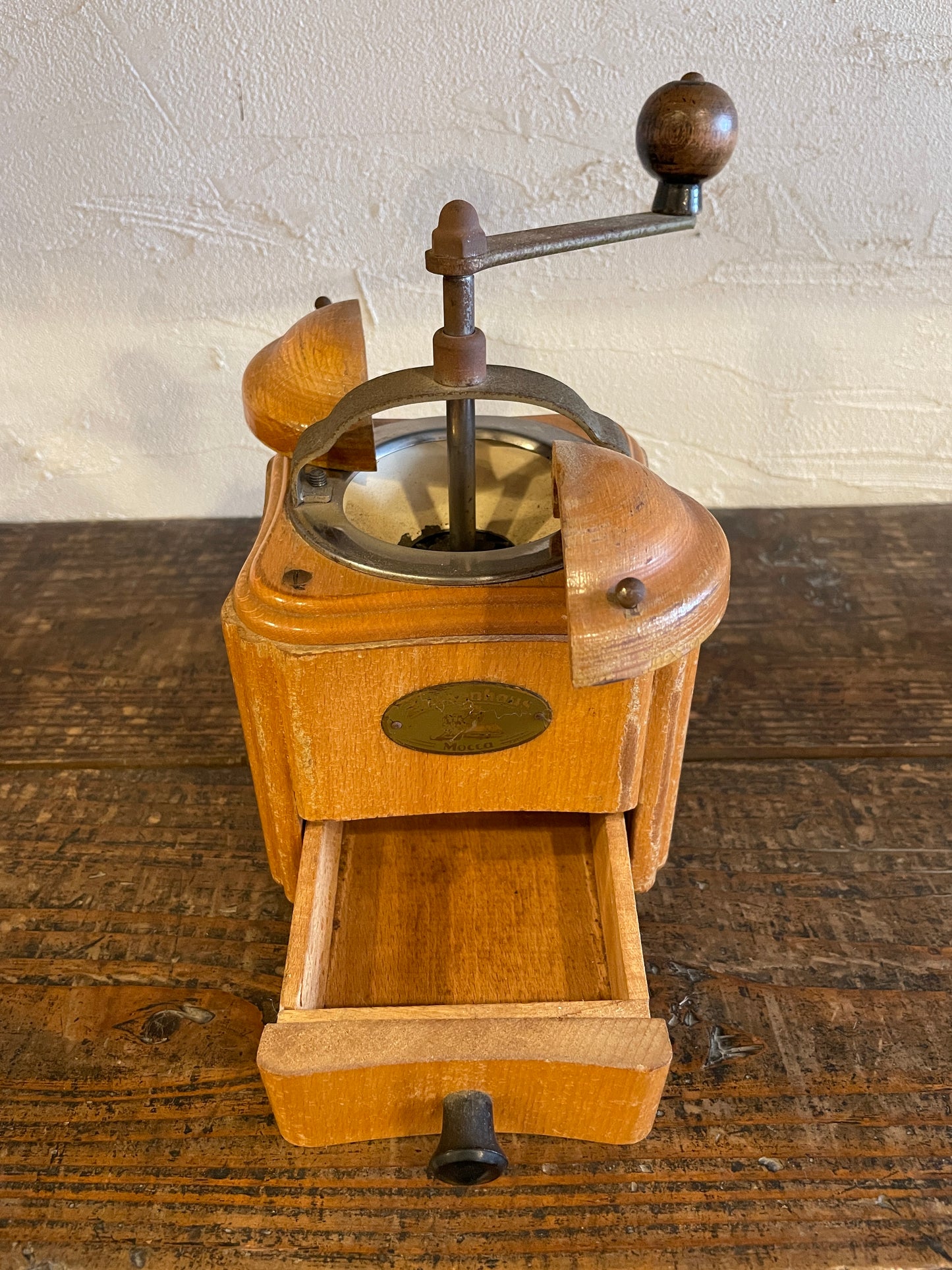 【№ 7】 ZASSENHAUS wood hopper box coffee mill