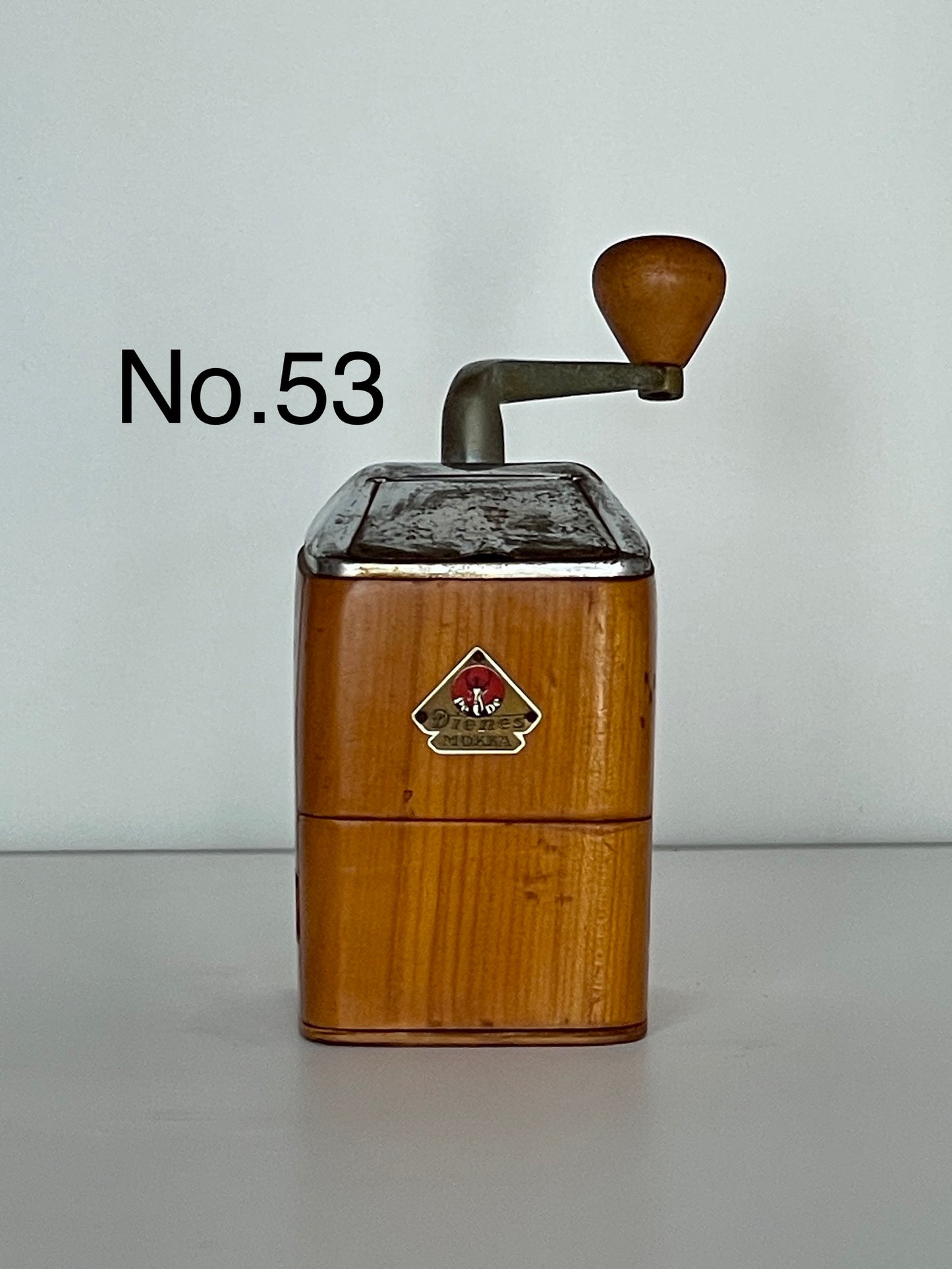 【№ 53】 PeDe wood box coffee mill Nr.  88/2