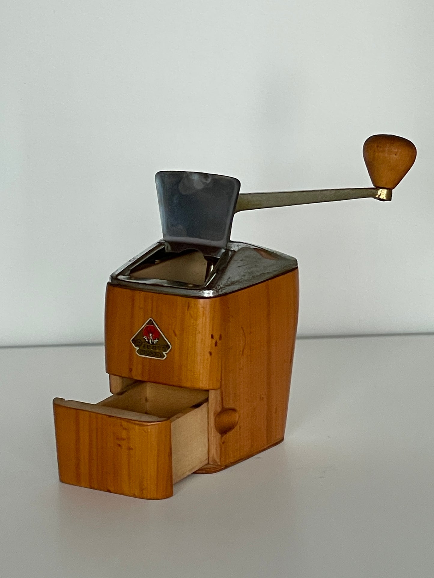 【№ 53】 PeDe wood box coffee mill Nr.  88/2