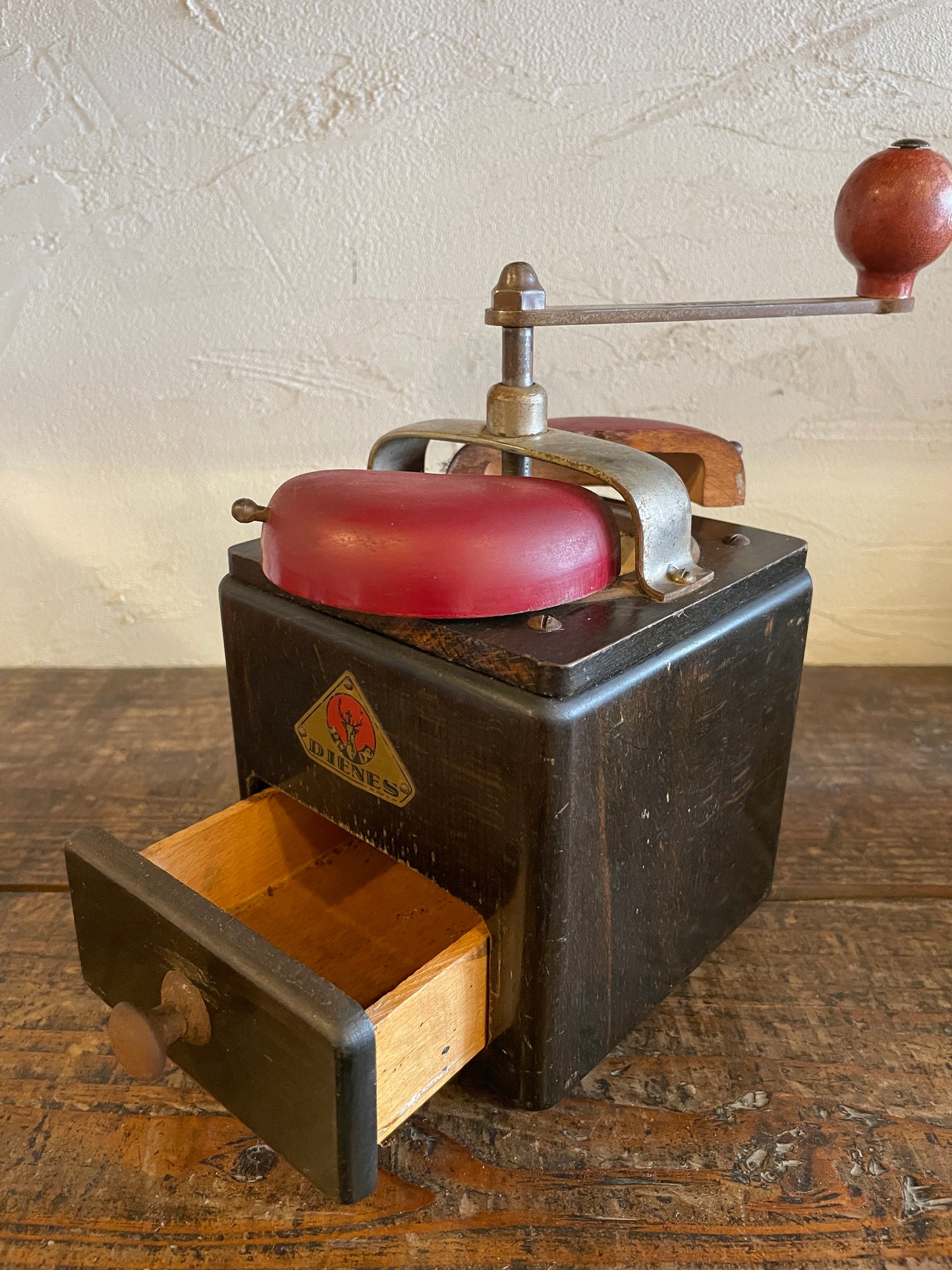 【№ 46】 PeDe wood box coffee mill Nr. 640