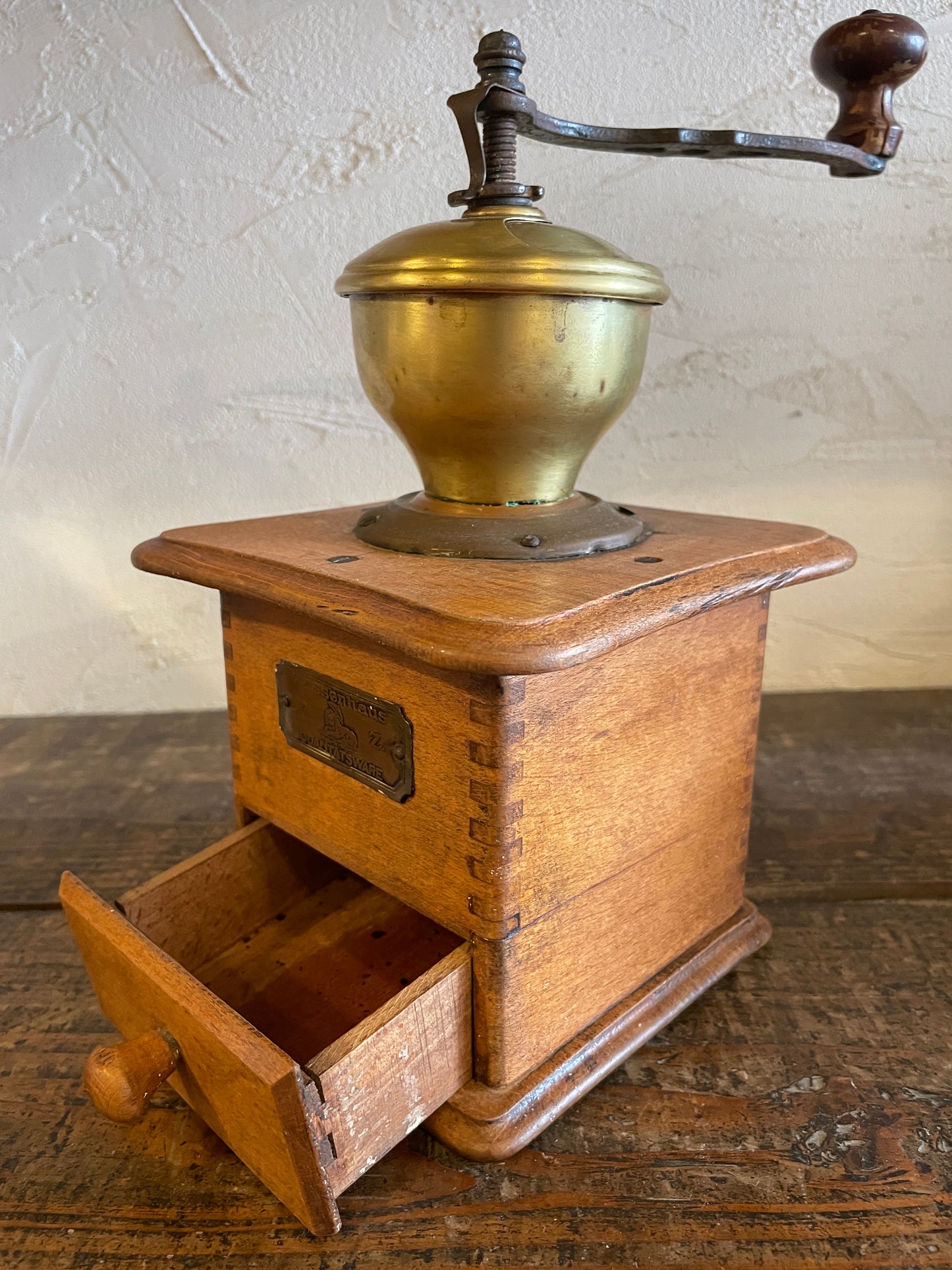 【№ 48】 ZASSENHAUS wood coffee mill