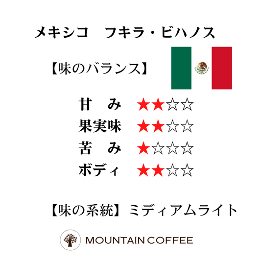 メキシコ　フキラ・ビハノス Mexico Juquila Vijanos