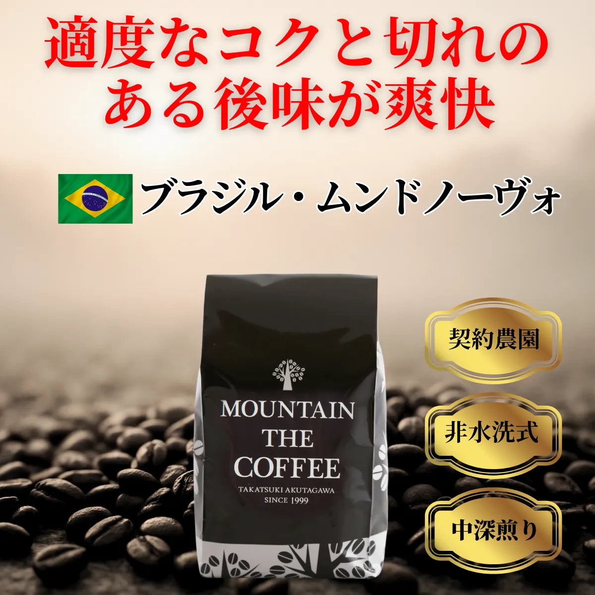 ブラジル・ムンドノーヴォ Brazil Mundo Novo ★★★★★ 12